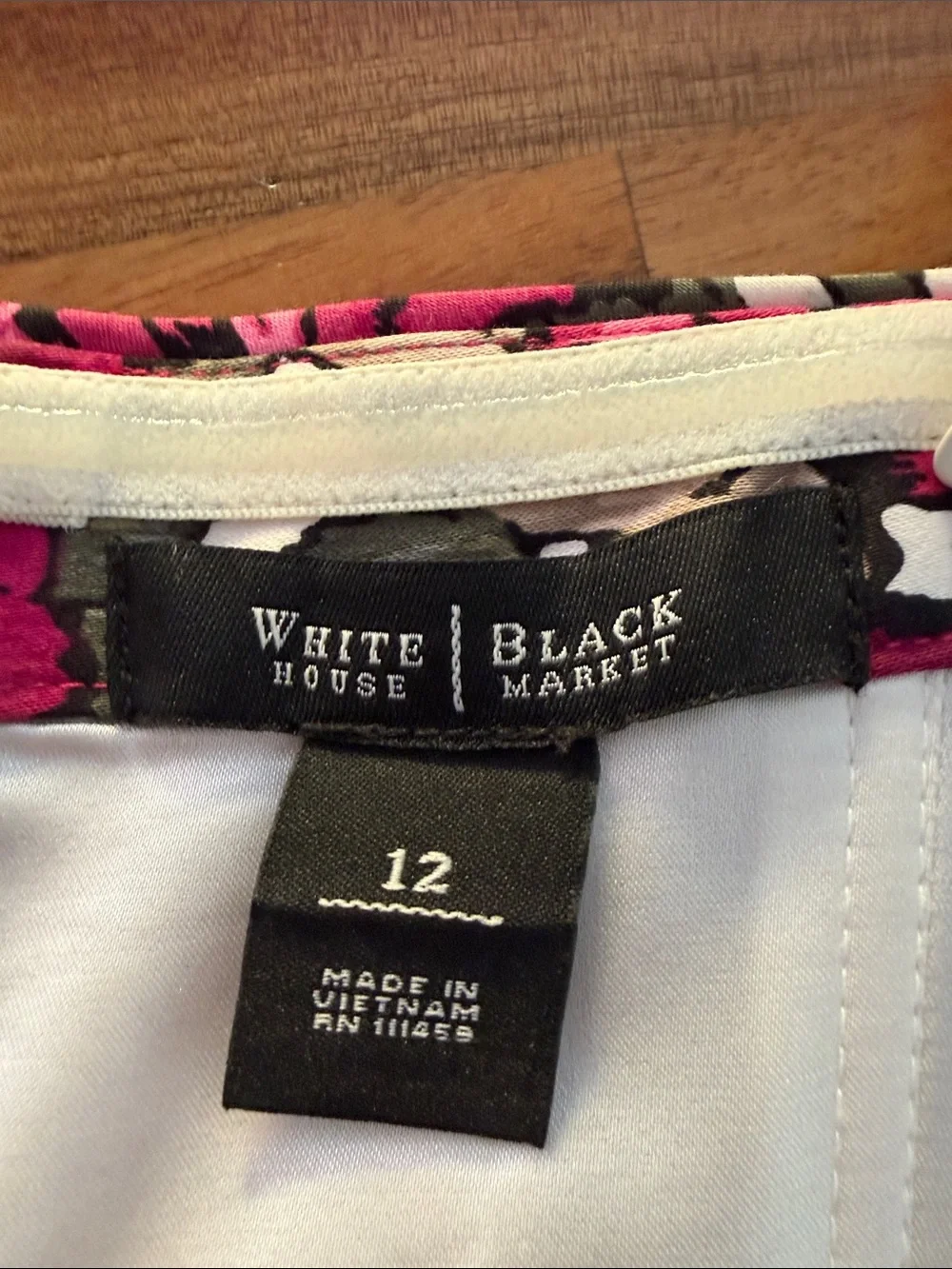 WHBM Floral Corset/Bustier | Size 12 - Picture 4 of 8